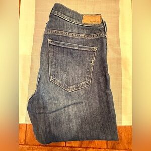 Express Dark Blue Barely Boot Women's Jeans Size 2R